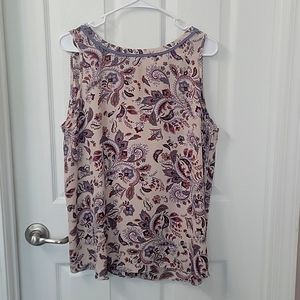 Ann Taylor Blouse & Matching Scarf